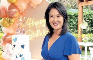 Keiko cumple 50 años y la critican porque nunca trabaja