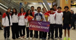 Selección peruana de natación retornó a Lima tras ganar 38 medallas en el Panam Aquatics Championship en Colombia