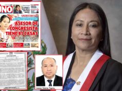 Congresista nos amenaza: La apepista Rosio Torres arremete contra la prensa