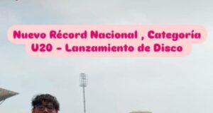 Humberto Fossa es la nueva promesa del Atletismo Peruano al lograr dos nuevos récords en Lanzamientos de Bala y Disco