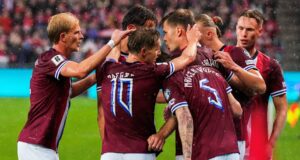 Noruega goleó a Italia 3-0 en Oslo y se afianzó de lider de su grupo por las Elminatorias Europeas