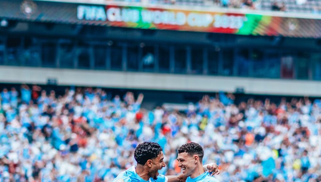 Manchester City debutó con triunfo en Mundial de Clubes al vencer al Wydad Casablanca 2-0