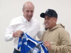 Christian Cueva fue presentado oficialmente como nuevo jugador del Emelec de Guayaquil
