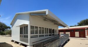 Lambayeque: más de 100 niños de Mórrope ya estudian en aulas modulares en la I.E. 11632