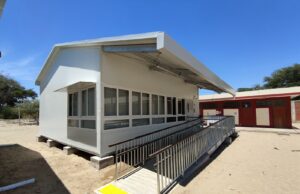 Lambayeque: más de 100 niños de Mórrope ya estudian en aulas modulares en la I.E. 11632