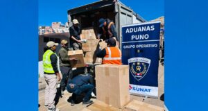 Escáner portátil permite detectar millonario cargamento de contrabando en Puno