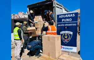 Escáner portátil permite detectar millonario cargamento de contrabando en Puno