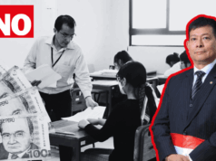 Gobierno sube sueldos a docentes y anuncia inversión educativa