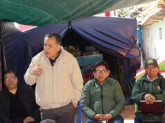 Dirección de Educación Regional de Huancavelica ayuda a todos los escolares luego de perder sus aulas en fuerte lluvia