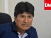 Evo Morales queda fuera de las elecciones