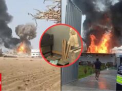 Almacén explota y nadie ayuda