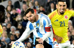 Argentina y Colombia empataron 1-1 en partido disputado en Buenos Aires