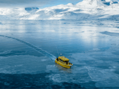 El cambio climático derrite la capa de hielo de Groenlandia