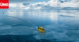 El cambio climático derrite la capa de hielo de Groenlandia