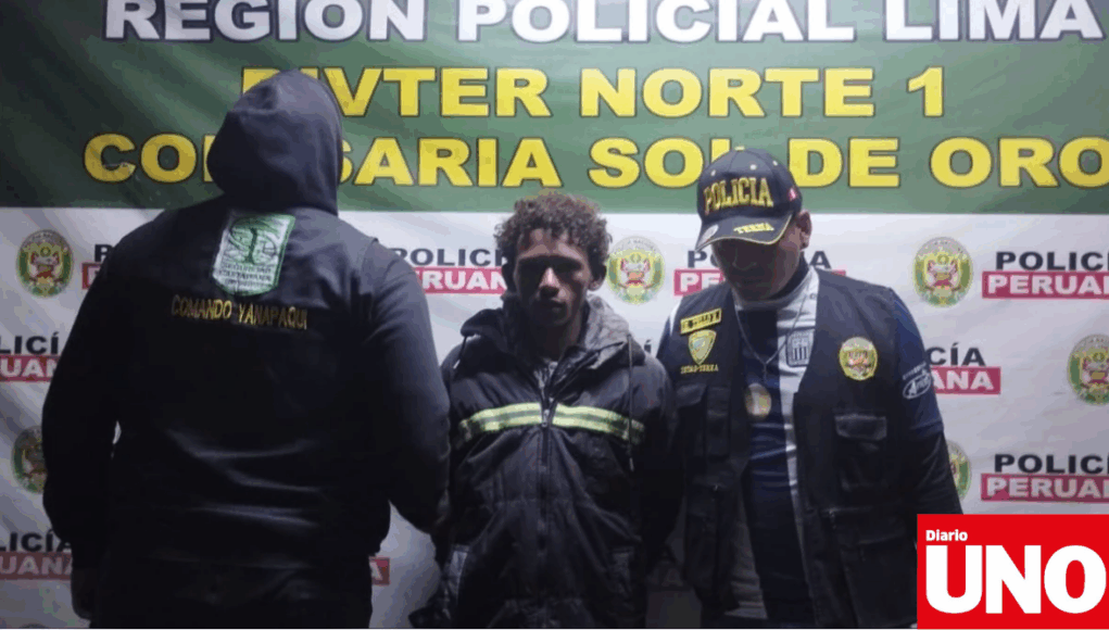 Falso mendigo usa armas falsas para robar a joven en Los Olivos