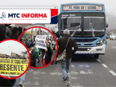 Paro de transportistas en curso