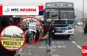 Paro de transportistas en curso