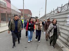 Congresista Portero ejecuta jornada de fiscalización alrededores de la línea 2 del metro de Lima