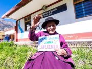 Midis intensifica vacunación contra influenza y neumococo a adultos mayores quechua hablantes en Tambos