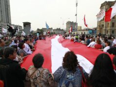 Plantón de nutricionistas en Lima exige democracia gremial y renuncia de Maritza Zela