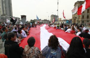 Plantón de nutricionistas en Lima exige democracia gremial y renuncia de Maritza Zela