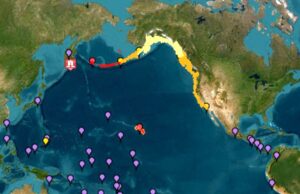 ¡Alerta! Tsunami en Rusia deja edificios sumergidos bajo el agua