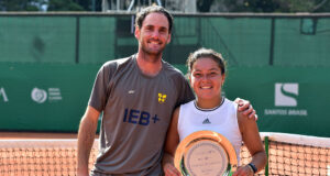 Lucciana Pérez se llevó el título en singles del W35 de Sao Paulo Brasil