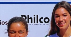 Lucciana Pérez campeonó en dobles y el domingo buscará título en singles del W35 de Sao Paulo