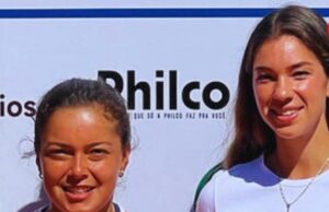 Lucciana Pérez campeonó en dobles y el domingo buscará título en singles del W35 de Sao Paulo
