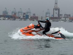 Jorge Luperdi sube al podio en la primera fecha del Nacional de Slalom 2025