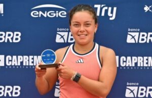 Lucciana Pérez se coronó campeona en el W35 de Río Claro Brasil