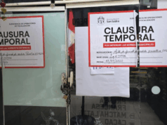 Municipal de San Isidro clausura negocios de emprendedores