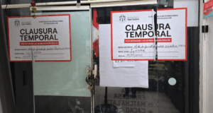 Municipal de San Isidro clausura negocios de emprendedores