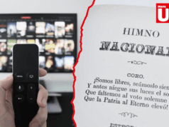 Canciller critica propuesta para obligar a medios a emitir el himno nacional
