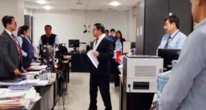 Poder Judicial: jueces de control de la ANC realizan visita judicial extraordinaria en la Corte de Sullana