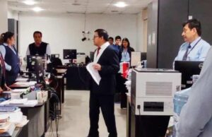 Poder Judicial: jueces de control de la ANC realizan visita judicial extraordinaria en la Corte de Sullana