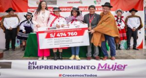 Midis fortalece emprendimientos de mujeres apurimeñas con inversión cercana a S/500 mil