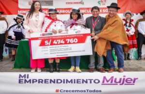 Midis fortalece emprendimientos de mujeres apurimeñas con inversión cercana a S/500 mil