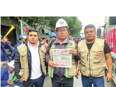 El pueblo minero resiste y vencerá