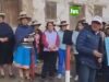 Padres de Familia de IE marchan a Lima para exigir Cmculminación de obra abandonada