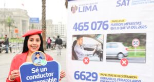 Fiestas Patrias: SAT de Lima lanza campaña vial “Se llama Perú con P de prevención”