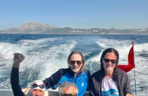 Nadadores peruanos lograron cruzar el Estrecho de Gibraltar