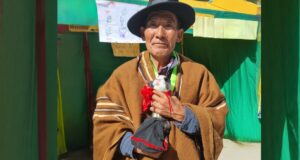 Pensión 65: cuy “Zorrito” y su dueño de 78 años ganan carrera en el II Festival Misky Haka en Pasco