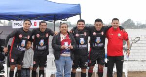 Equipo Perú Comunidad candidato a ganar el título del Campeonato de Fútbol 11 de la Liga Diplomática de Lima