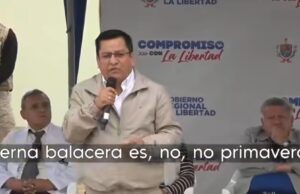 Ciudadano increpa a ministro César Vásquez por inseguridad en Trujillo: «Es ciudad de la eterna balacera, no primavera»