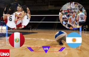 Perú cayó ante Argentina en la Copa América de Vóley 2025