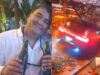 Se loquea: Iracundo sujeto estrella carro en restaurante El Charrúa y hiere a clientes