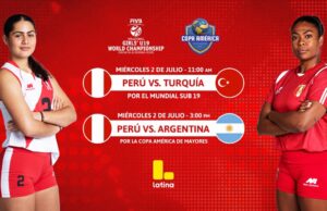 ¡Miércoles de doble emoción! Latina transmitirá el mundial Sub-19 y la Copa América de mayores de vóley