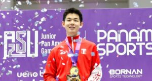 Esgrimista Renzo Fukuda hizo historia al lograr primer oro para Perú en Asunción 2025