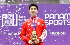 Esgrimista Renzo Fukuda hizo historia al lograr primer oro para Perú en Asunción 2025